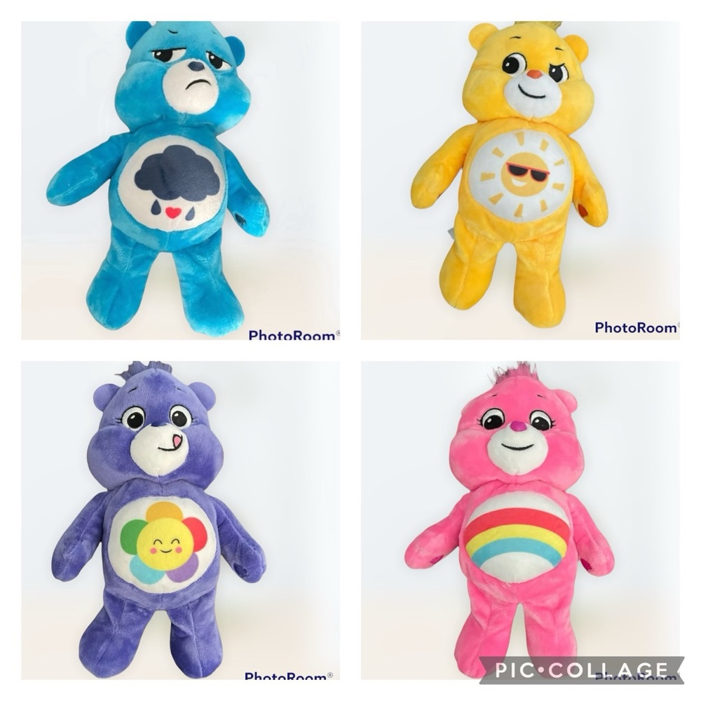 Care Bears plushies